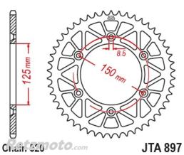 Kit chaine KTM 640 Duke DID 520 VX3 16x48 Renforc�