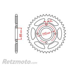 JT SPROCKETS Couronne JT SPROCKETS acier standard 849 - 530