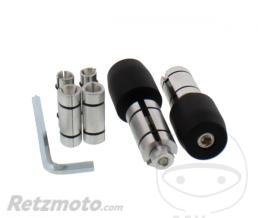 JMP- Embouts de guidon Noir JMP