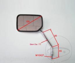 JMP- R�troviseur Chrome Droit