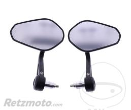 JMP- R�troviseur Embout de Guidon Noir JMP