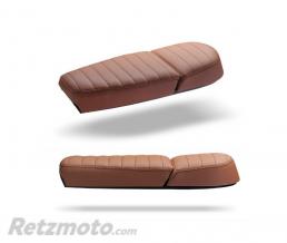 Selle caf� racer marron 