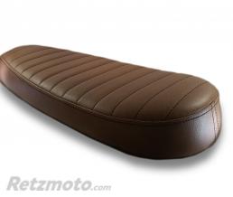 C-RACER Selle moto style scrambler marron 