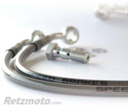 TECNIUM Durite de frein Avant Aviation SPEEDBRAKES inox/raccord alu