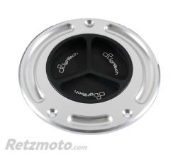 BIHR Bouchon de r�servoir LIGHTECH noir/argent � vis MV BRUTALE 800