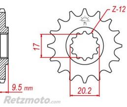 ESJOT Pignon TT Esjot Lightweight