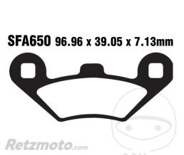 EBC Plaquette de frein Carbon Scooter EBC