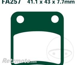 EBC Plaquette de Frein Carbon Scooter EBC