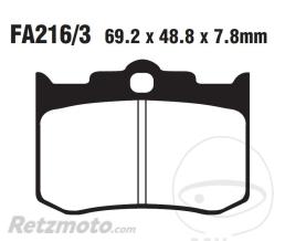 EBC Plaquette de Frein Semi-Sinter V EBC