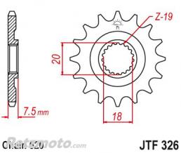 ESJOT Pignon TT Esjot Lightweight