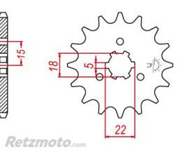 ESJOT Pignon TT Esjot Lightweight