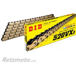 DID DID X-ring Cha�ne OR/NOIR 520VX3/100 Cha�ne ouverte avec Attache A river
