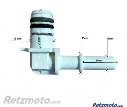 Raccord Pompe Essence - Mv agusta/Husqvarna/TM/Swm-AP8104192