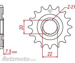ESJOT Pignon TT Esjot Lightweight