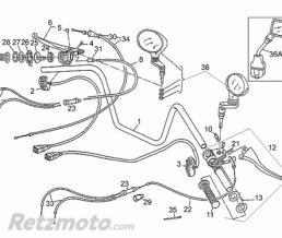 Cable Primaire Gaz Moto guzzi Forida 650-GU23117570