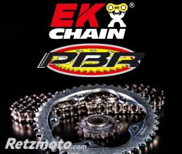 EK CHAIN Kit Chaine Benelli TRK 502 X 18-23 EK/PBR 525 14x44 Couronne acier standard