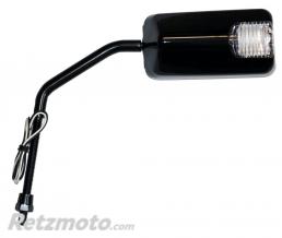 KYOTO Retro F1 Look Blk Met Long Led