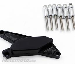 SIFAM Kit Protection de Carters Gauche CNC Anodis�s Noir Hayabusa