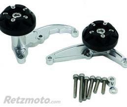 SIFAM Kit Protection de Carters CNC Anodis�s Noir CBR 600 RR 2007-2008 Gauche et Droit