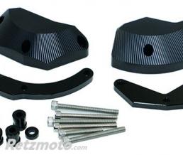 SIFAM Kit Protection de Carters CNC Anodis�s Noir ZX-10R 2011-2015 Gauche et Droit