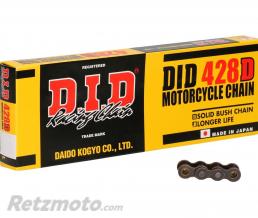 Cha�ne de transmission D.I.D 428 D noir/noir 118 maillons