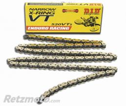Cha�ne de transmission D.I.D 520 VT2 or/noir 118 maillons
