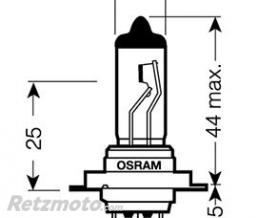 OSRAM H7 - 12v 55w X-Racer