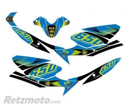 Kit Deco moto SUZUKI SV650 08->16 UP maximize bleu-jaune