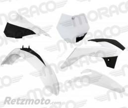 RTECH Kit plastique KTM 5 pi�ces Blanc