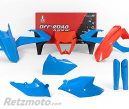 RTECH Kit plastique Rtech Orange Bleu clair