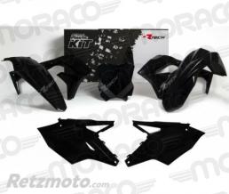 RTECH Kit plastique Kawasaki 5 pi�ces Noir