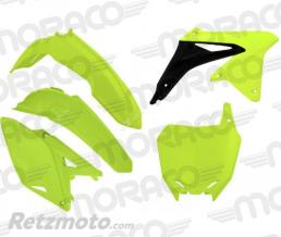 RTECH Kit plastique Suzuki 5 pi�ces Jaune fluo