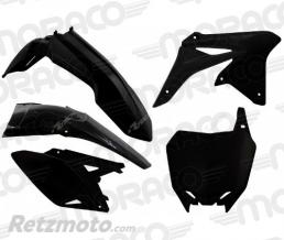 RTECH Kit plastique Suzuki 5 pi�ces Noir