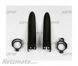 Protections de fourche UFO noir Kawasaki KX85