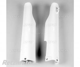 Protections de fourche UFO blanc Yamaha