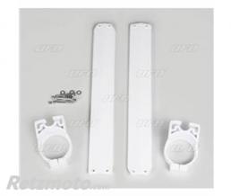 UFO Protections de fourche UFO blanc Yamaha