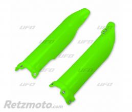 Protections de fourche UFO vert fluo Kawasaki KX450F