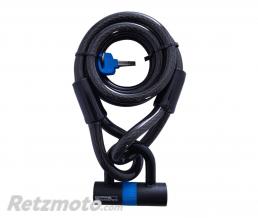 Antivol c�ble OXFORD Looplock 2m x 15mm fum�