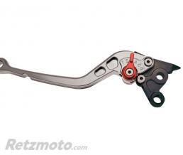 BIHR Levier d'embrayage BIHR aluminium taill� dans la masse anodis� argent Honda 