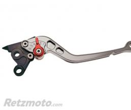 BIHR Levier de frein BIHR aluminium taill� dans la masse anodis� argent
