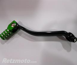 S�lecteur de vitesse BIHR aluminium forg� noir embout vert Kawasaki KX450F
