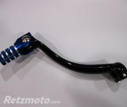 S�lecteur de vitesse BIHR aluminium forg� noir embout bleu KTM/Husqvarna