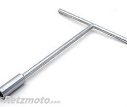 Cl� en � douille en T BIHR 11mm chrom� satin�