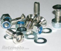 Kit 6 vis de couronnes � t�tes frais�es
