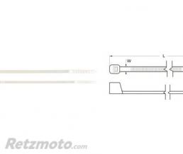 Colliers nylon BIHR 2,5x100mm blanc