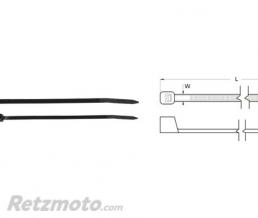 Colliers nylon BIHR 4,6x250mm noir