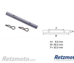 TOURMAX Kit d'axes de plaquette de frein YAMAHA FZ6 '07