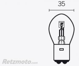 Boite de 10 ampoules V PARTS B35 12V-35/35W