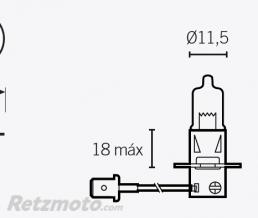 Boites de 10 ampoules V PARTS H3 12V55