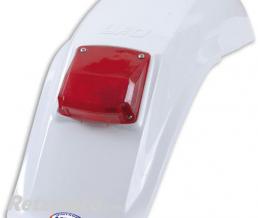 UFO Garde-boue arri�re + feu UFO Enduro blanc